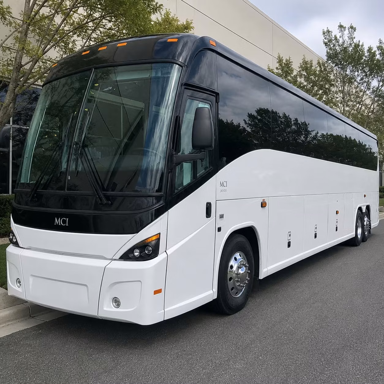 56 passenger charter bus