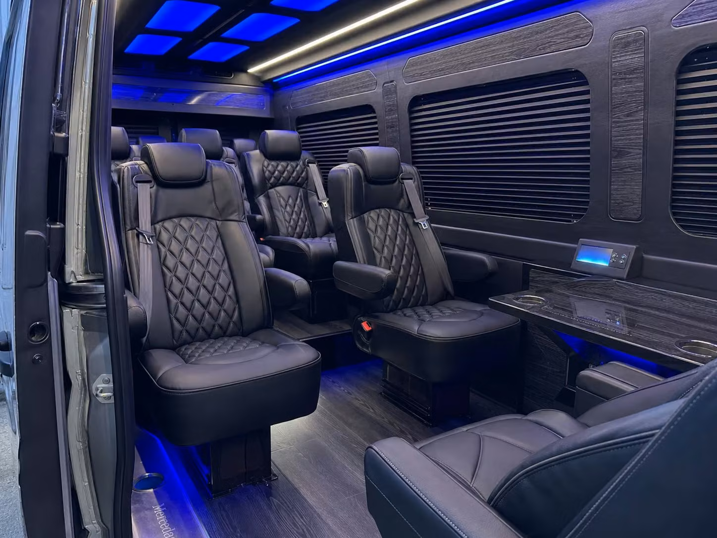 sprinter van transportation for groups and events across lowell